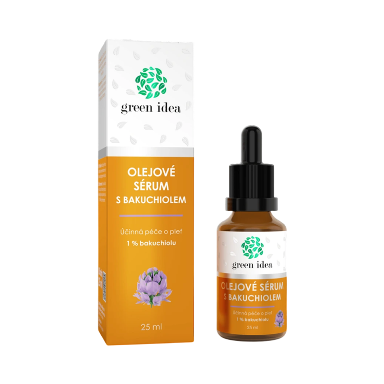Obrázok z Olejové sérum s bakuchiolom – 25 ml – Green idea