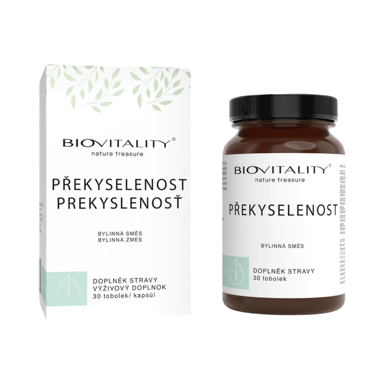 Obrázok z Prekyslenie – 30 kapsúl – Green idea
