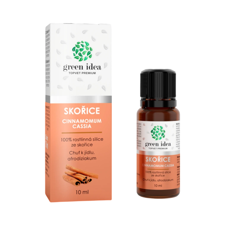 Obrázok z Škorica – 100 % silica 10 ml – Green idea