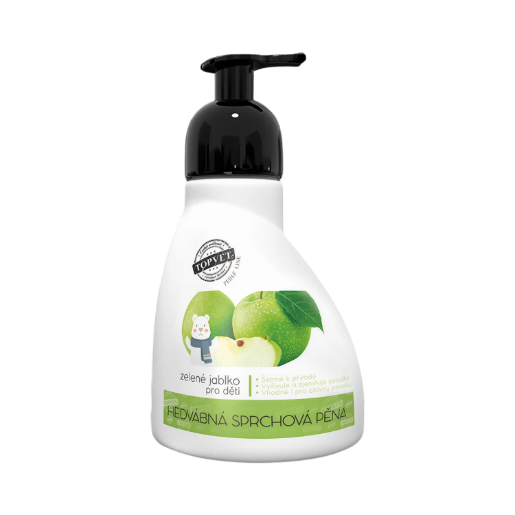Obrázok z Sprchová pena – zelené jablko – vhodné pre deti 300 ml – Green idea