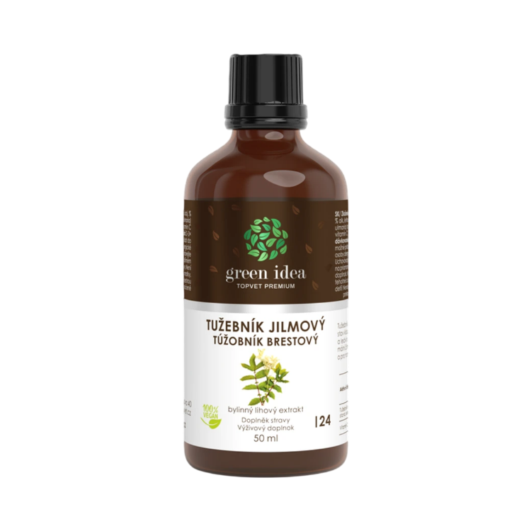 Obrázok z Túžobník brestový tinktúra – kvapky 50 ml – Green idea