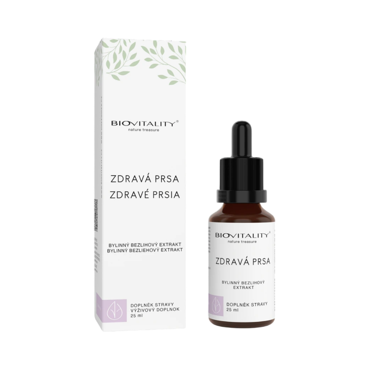 Obrázok z Zdravé prsia bezalkoholová tinktúra – kvapky 25 ml – Green idea