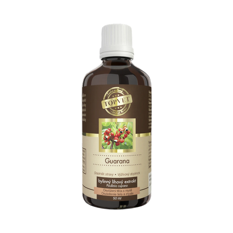 Obrázok z Guarana tinktúra – kvapky 50 ml – Green idea