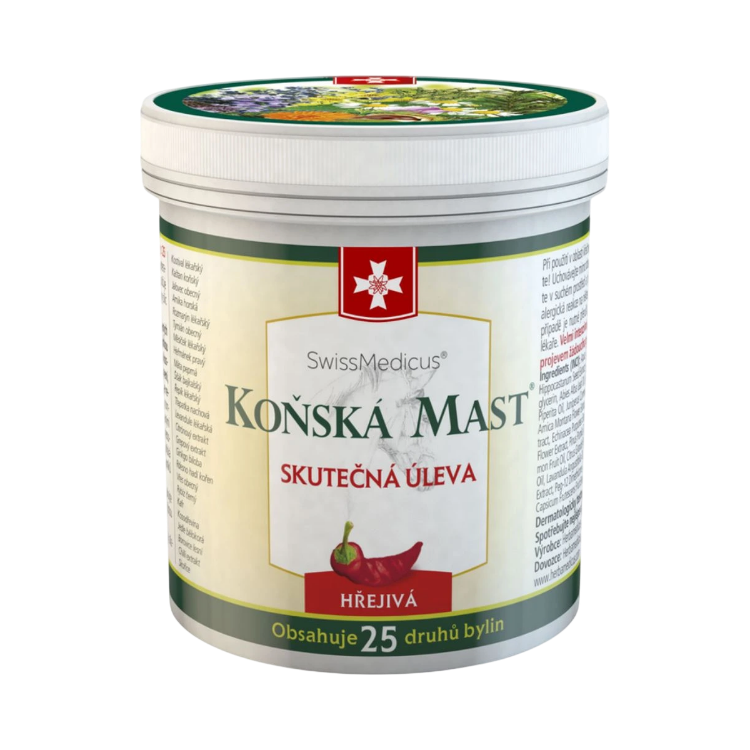 Obrázok z Konská masť hrejivá 250 ml – SwissMedicus