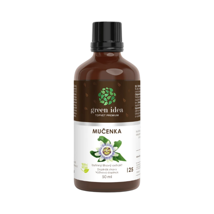 Obrázok z Mučenka tinktúra – kvapky 50 ml – Green idea