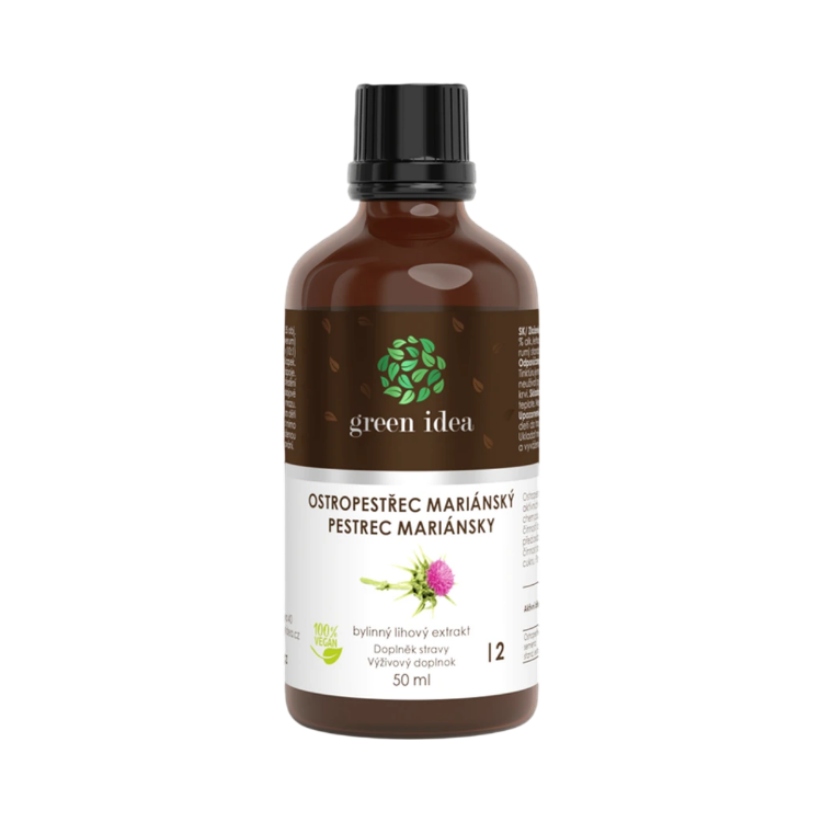 Obrázok z Pestrec tinktúra – kvapky 50 ml – Green idea