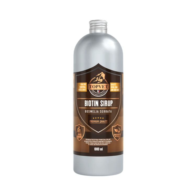 Obrázok z Sirup Biotín s boswéliou 1000 ml – Green idea