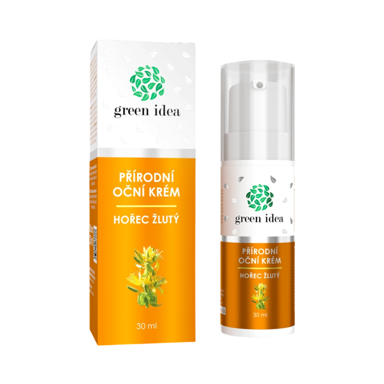 Obrázok z Prírodný očný krém horec žltý - 30 ml - Green idea