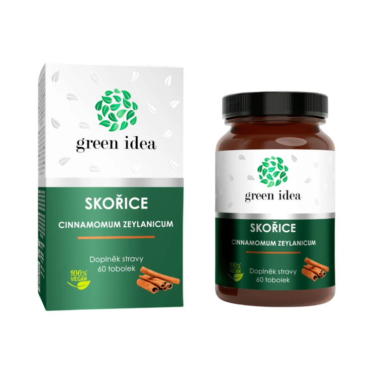 Obrázok z Škorica – 60 kapsúl – Green idea