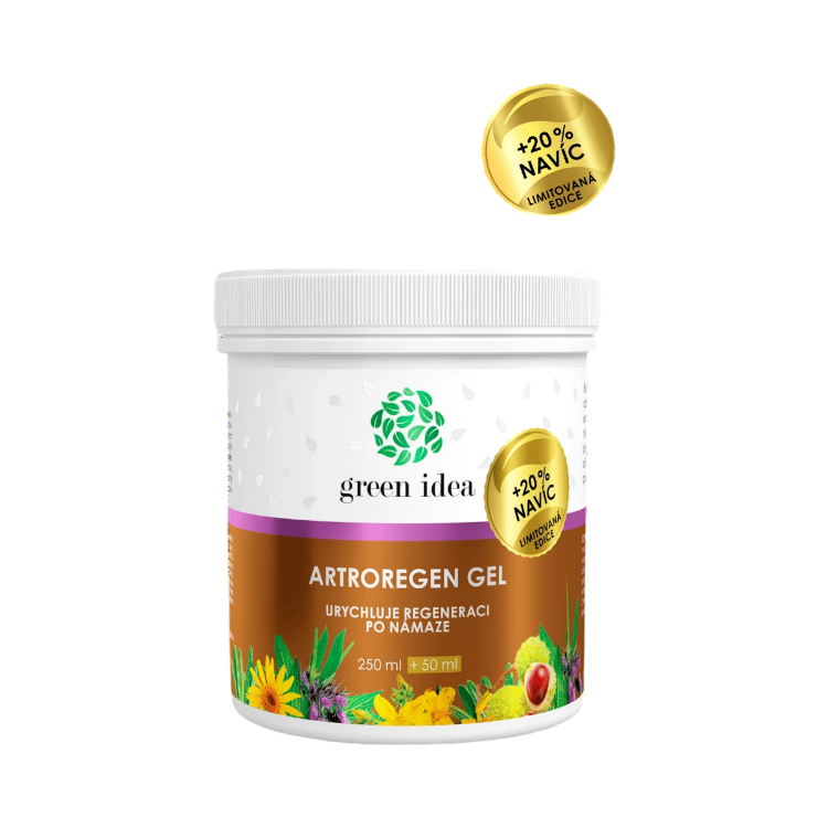 Obrázok z Artroregen masážny gél - limitovaná edícia +20 % NAVYŠE 300 ml – Green idea