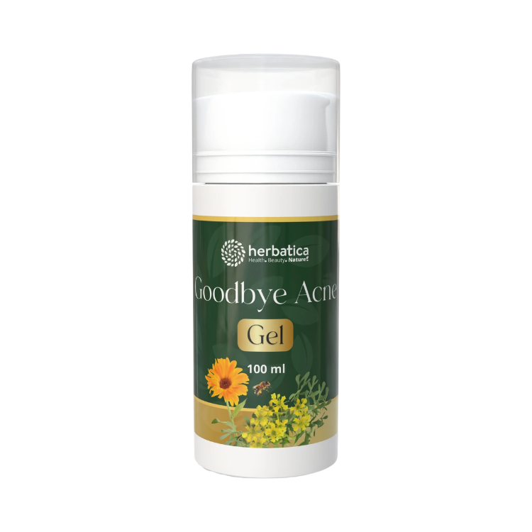 Obrázok z Goodbye Acne – bylinný gél na redukciu akné, pórov a začervenania – 100 ml - Herbatica