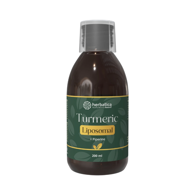 Obrázok z Lipozomálny Kurkuma Extrakt + Piperín - 200 ml - Herbatica