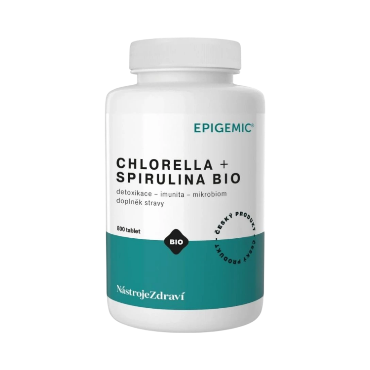 Obrázok z Chlorella+Spirulina BIO - 800 tabliet - Epigemic®