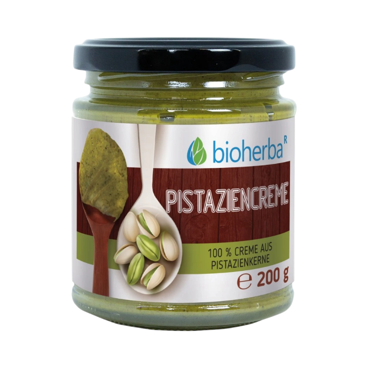 Obrázok z 100 % pistáciový krém z pistáciových jadier – 200 g – Bioherba