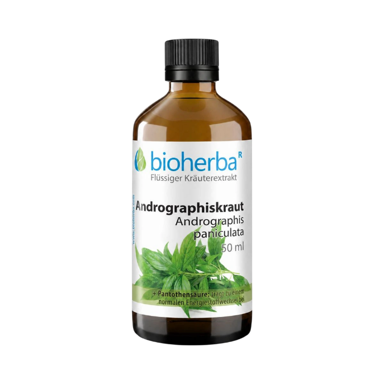 Obrázok z Andrographis - tinktúra kvapky - 50 ml - Bioherba