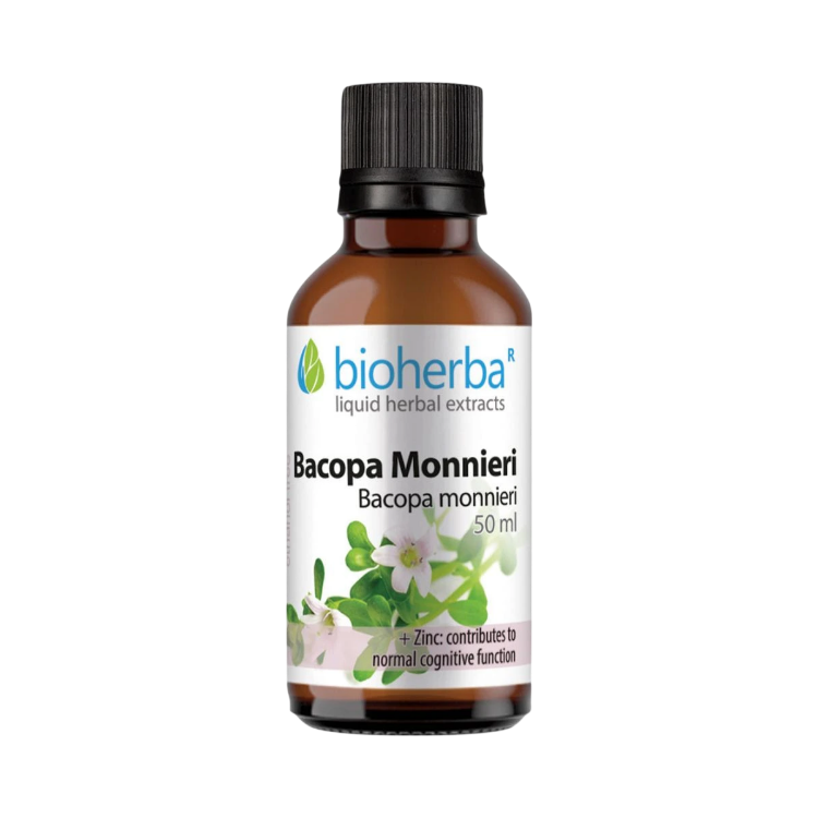 Obrázok z Bacopa monnieri - tinktúra kvapky - 50 ml - Bioherba