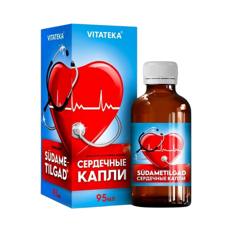 Obrázok z Bylinné kvapky na srdce – 95 ml – Vitateka