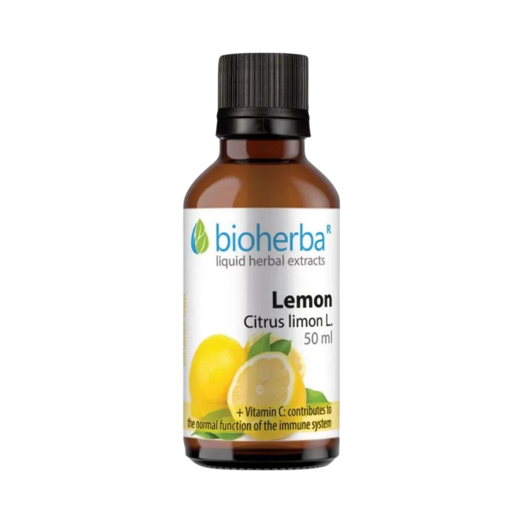 Obrázok z Citrón - tinktúra kvapky - 50 ml - Bioherba