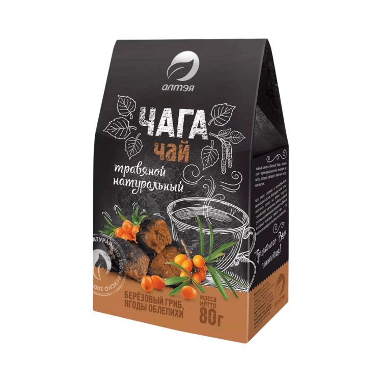 Obrázok z Čaga čaj s rakytníkom sypaný - 80 g - Alteya