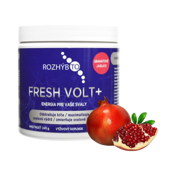 Obrázok z FreshVolt - elektrolytový nápoj (granátové jablko) - 240 g - Rozhýb to