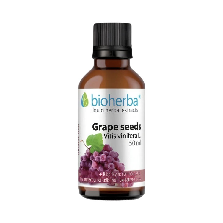 Obrázok z Hroznové jadierka - tinktúra kvapky - 50 ml - Bioherba