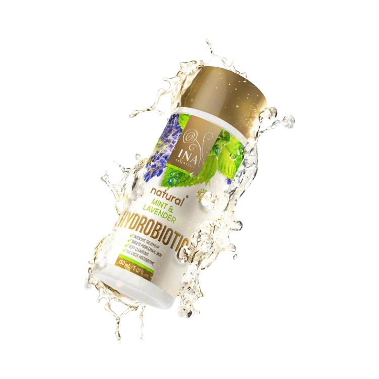 Obrázok z HYDROBIOTIC - levanduľa & mäta - intenzívna starostlivosť o akné - 150 ml - INA Essentials
