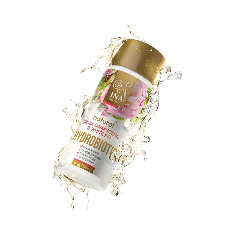 Obrázok z HYDROBIOTIC - ruža, jedľa biela & citrónová kôra - intenzívna anti-age starostlivosť - 150 ml - INA Essentials