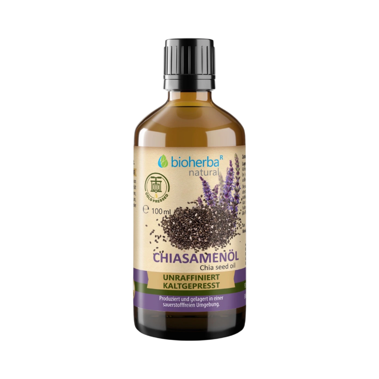 Obrázok z Chia olej lisovaný za studena - 100 ml - Bioherba