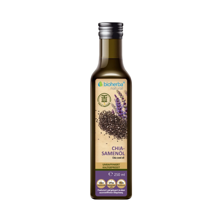 Obrázok z Chia olej lisovaný za studena - 250 ml - Bioherba