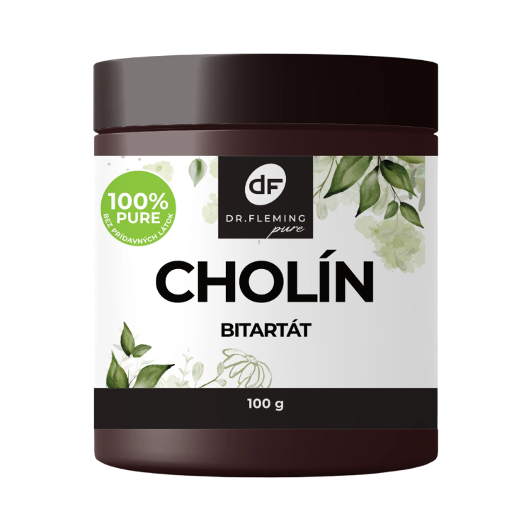 Obrázok z Cholín Bitartrát - 100 g prášok - Dr. Fleming