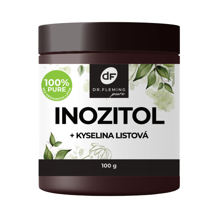 Obrázok z Inozitol + Kyselina Listová - 100 g prášok  - Dr. Fleming