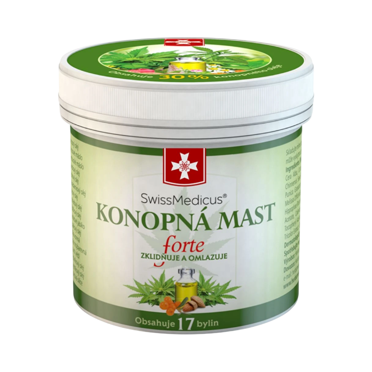 Obrázok z Konopná masť Forte - 125 ml - SwissMedicus