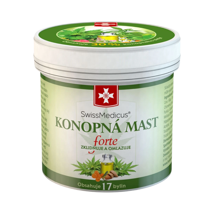 Obrázok z Konopná masť Forte - 50 ml - SwissMedicus