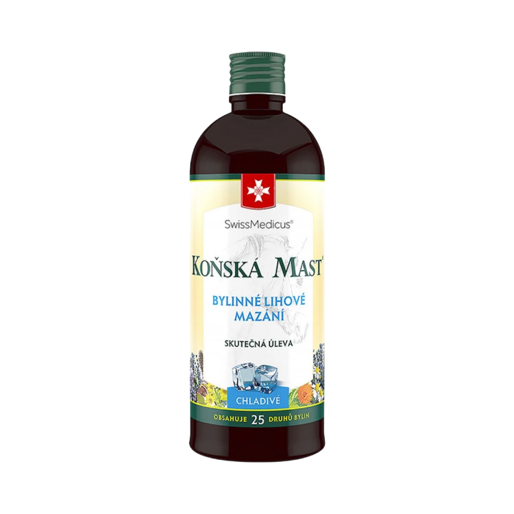 Obrázok z Konská masť - chladivý bylinný balzam - 400 ml - SwissMedicus