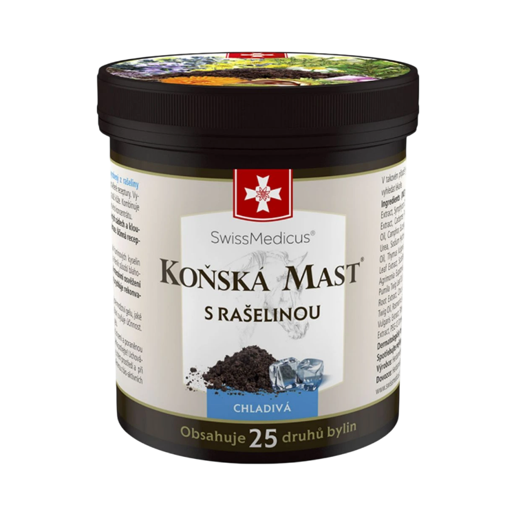 Obrázok z Konská masť chladivá s rašelinou - 250 ml - SwissMedicus
