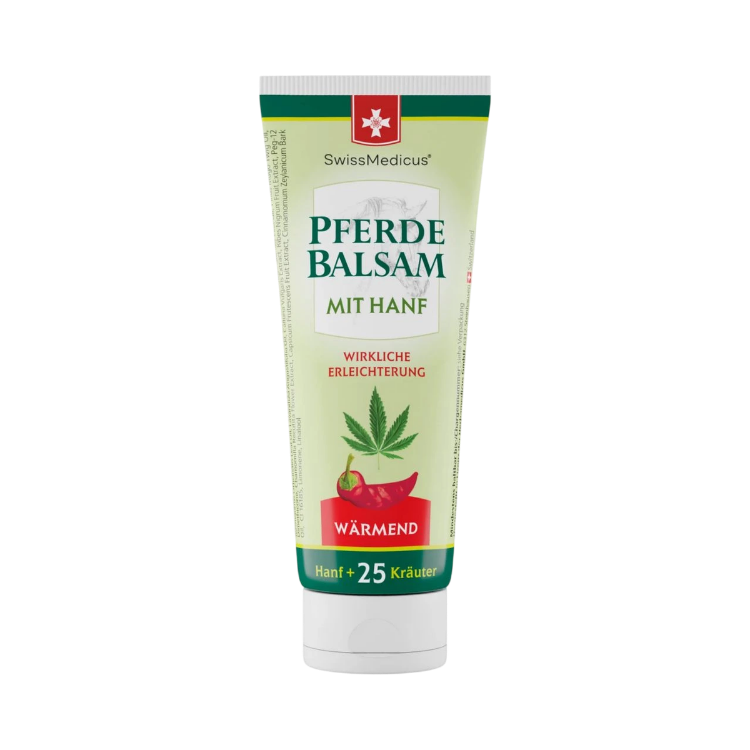 Obrázok z Konská masť s konope hrejivá - 75 ml - SwissMedicus