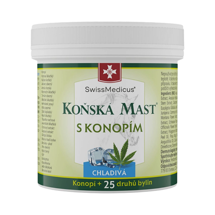 Obrázok z Konská masť s konope chladivá - 500 ml - SwissMedicus
