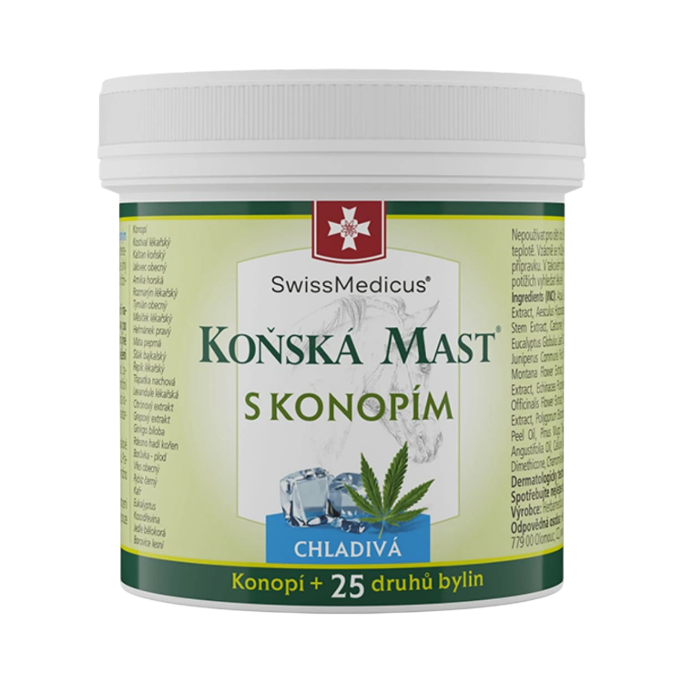 Obrázok z Konská masť s konope chladivá - 75 ml - SwissMedicus