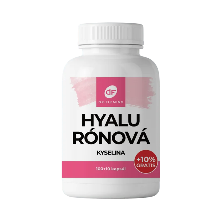 Obrázok z Kyselina Hyalurónová Forte 100mg - 110 kapsúl - Dr. Fleming