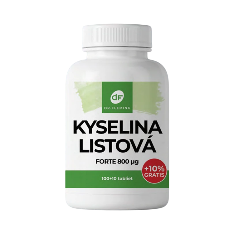 Obrázok z Kyselina Listová - 110 tabliet - Dr. Fleming