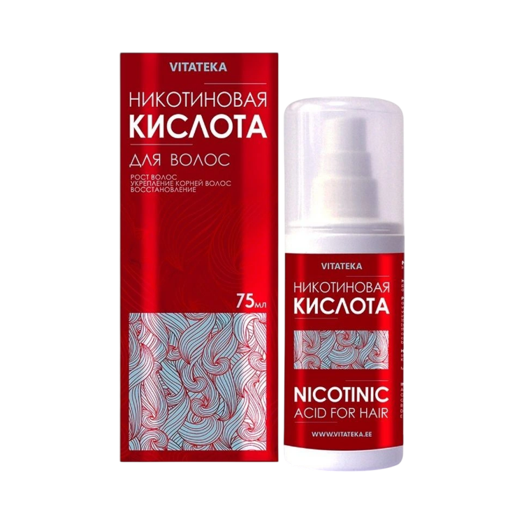 Obrázok z Kyselina nikotínová na vlasy – 75 ml – Vitateka