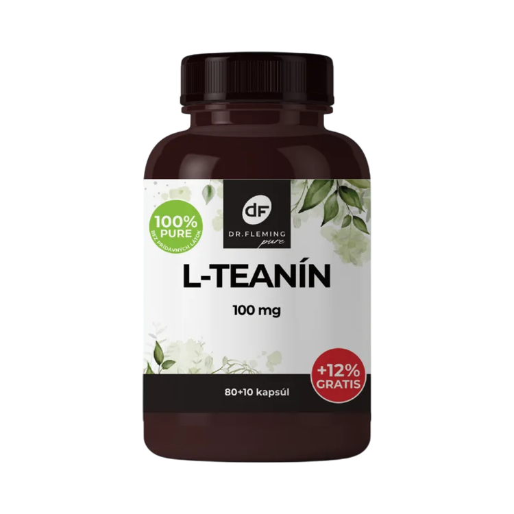 Obrázok z L-Teanín 100 mg - 90 kapsúl - Dr. Fleming