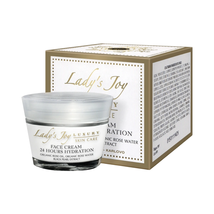 Obrázok z LADY’S JOY LUXURY pleťový krém 24-hodinová hydratácia 50 ml - Bulgarian Rose Karlovo