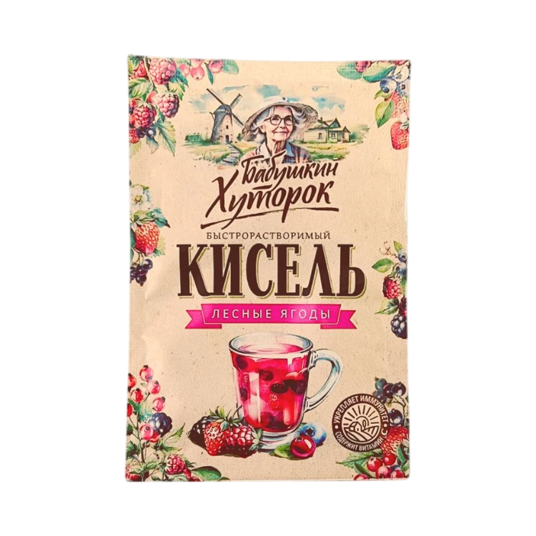 Obrázok z Lesné ovocie kisiel v prášku - 30 g - Hutorok