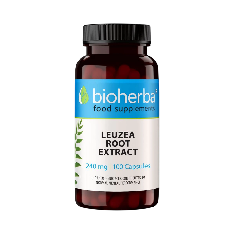 Obrázok z Leuzea (maralí koreň) 240 mg – 100 kapsúl – Bioherba