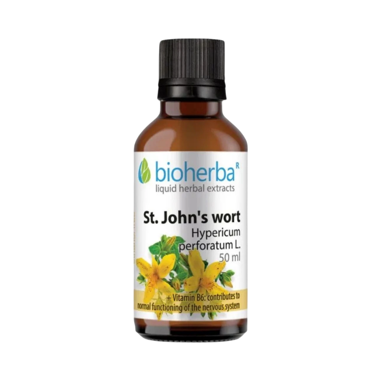 Obrázok z Ľubovník bodkovaný kvapky – tinktúra – 50 ml – Bioherba