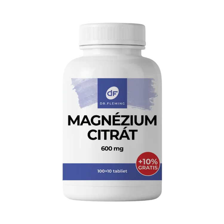 Obrázok z Magnézium Citrát 600 mg - 110 tabliet - Dr. Fleming