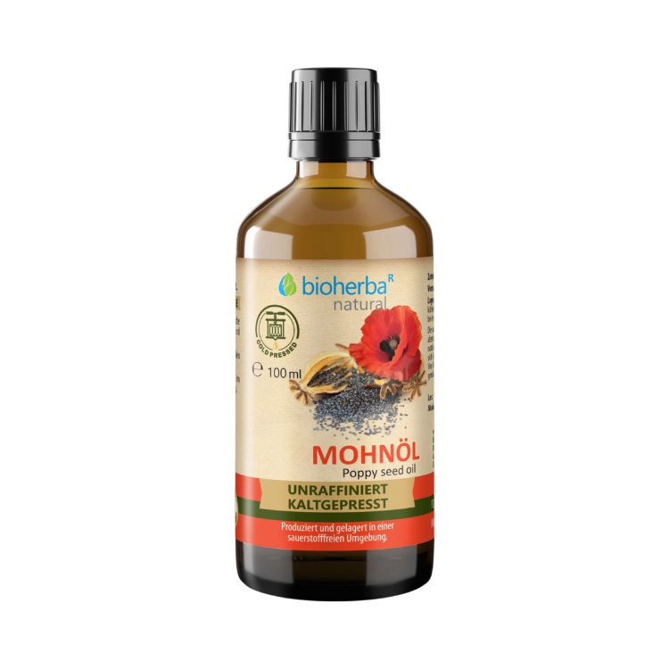 Obrázok z Makový olej lisovaný za studena - 100 ml - Bioherba