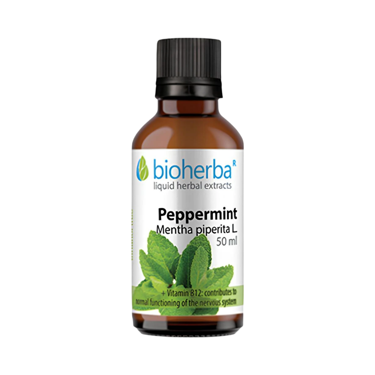 Obrázok z Mäta pieporná - tinktúra kvapky - 50 ml - Bioherba