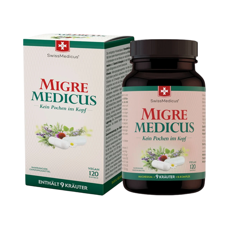 Obrázok z MigreMedicus - 120 kapsúl - SwissMedicus